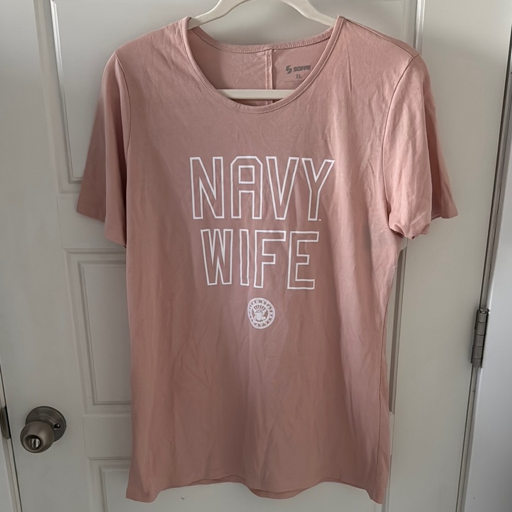 NWT Soffe Navy Wife T-shirt